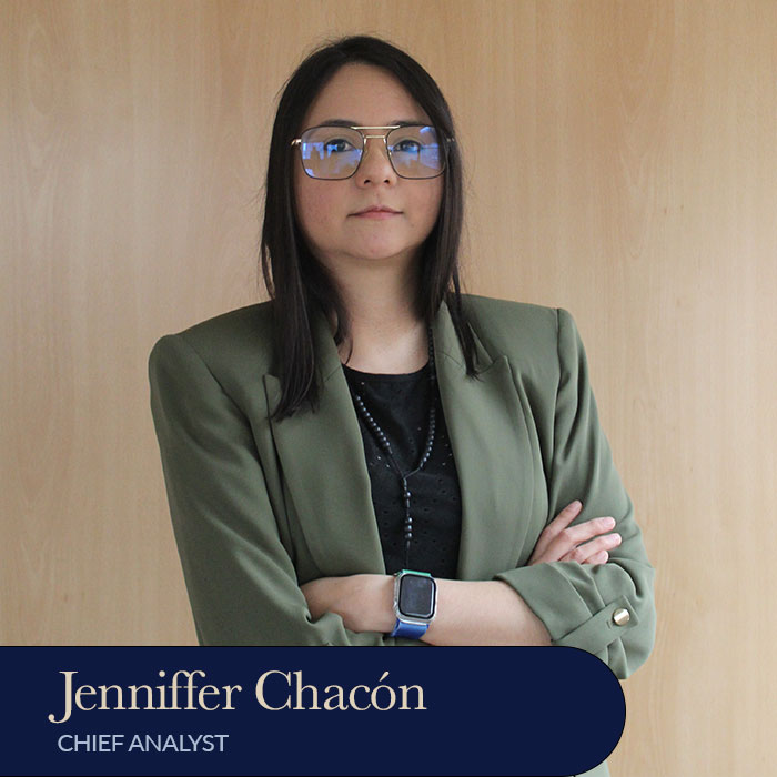 Jenniffer Chacón. Chief analyst. Fribourg & Partners.