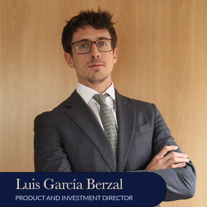 Luis García Berzal. Product and Investment Director. Fribourg & Partners